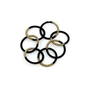 Black & Bronze  Piano Wire Bracelet